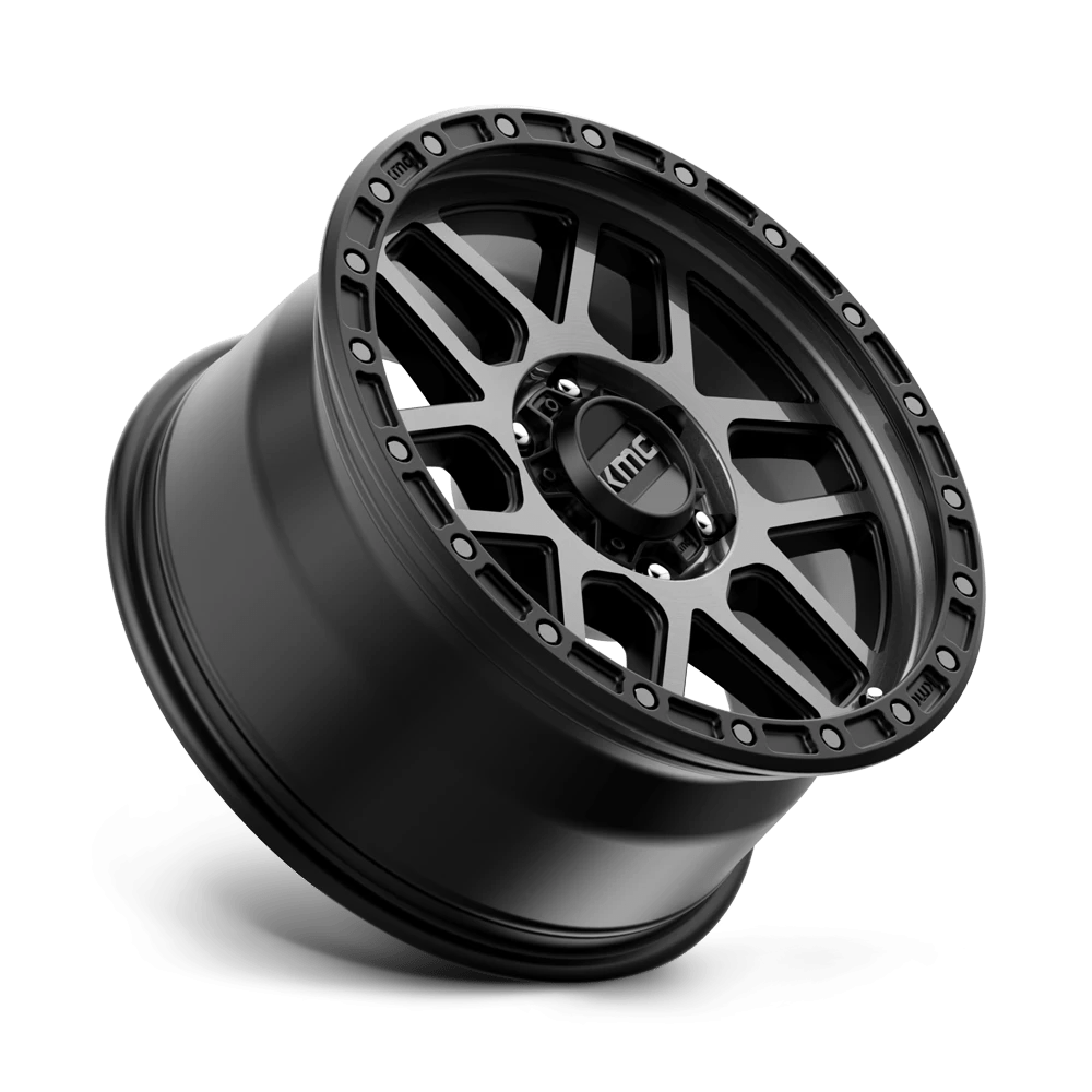 Felga aluminiowa KM544 Mesa Satin Black W/ Gray Tint KMC - Image 2