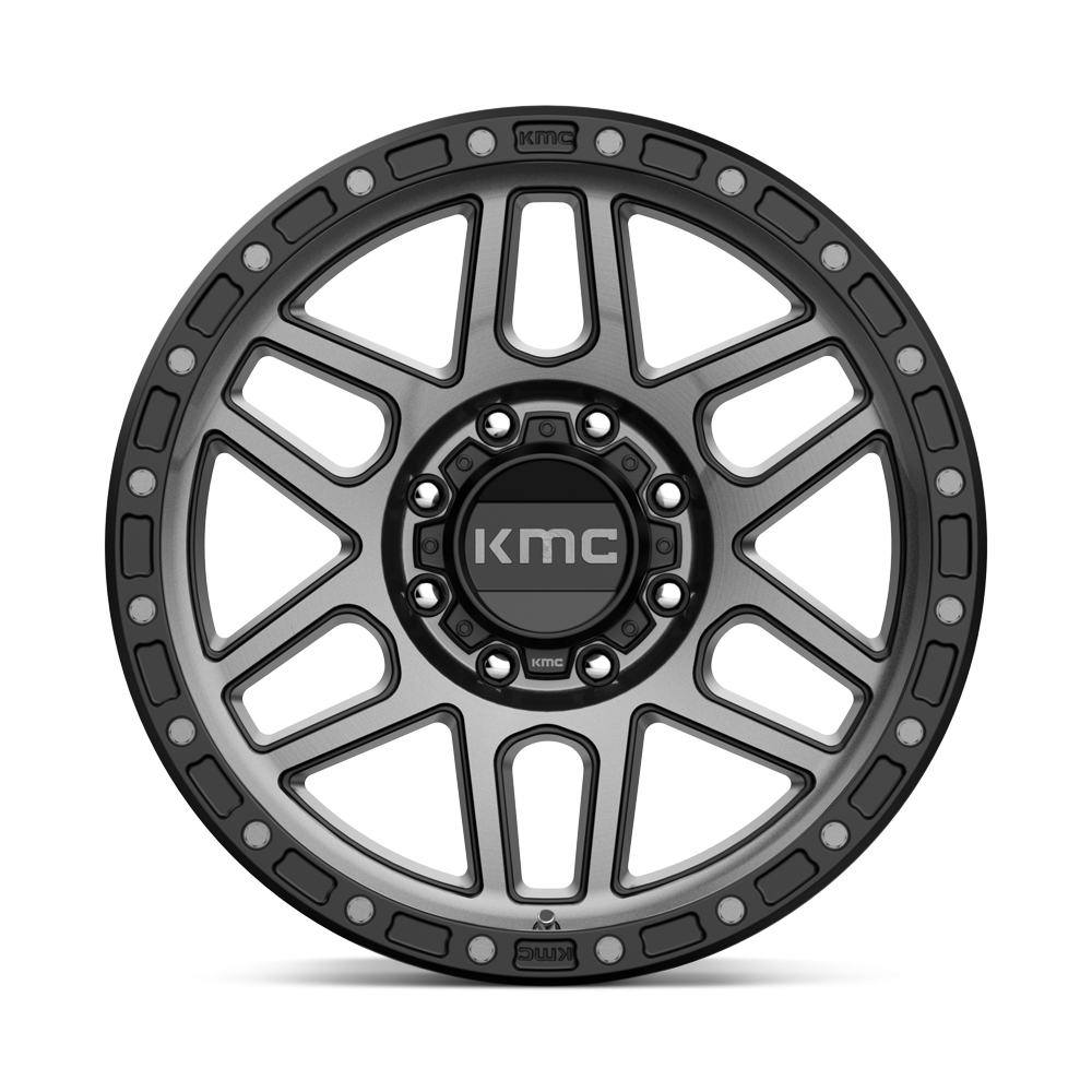 Felga aluminiowa KM544 MESA Satin Black W/ Gray Tint KMC - obrazek 3