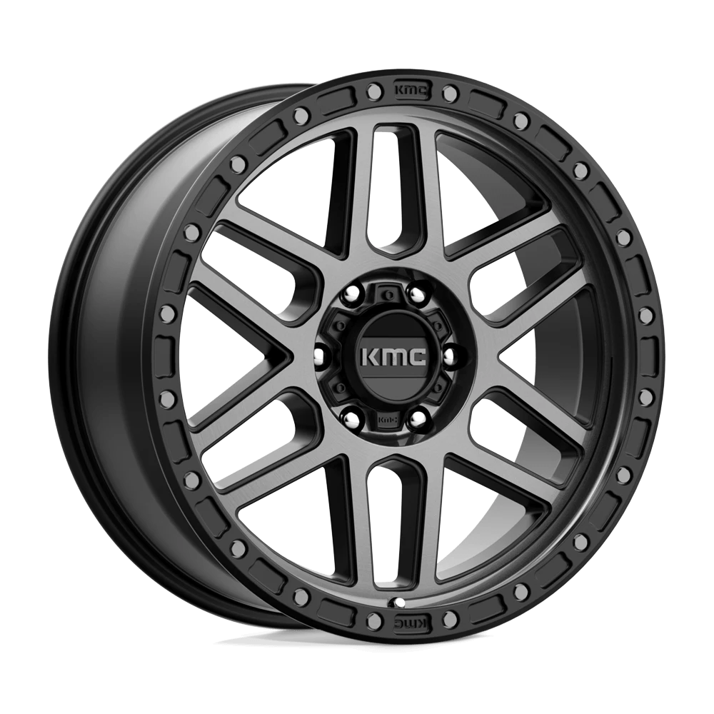 Felga aluminiowa KM544 Mesa Satin Black W/ Gray Tint KMC