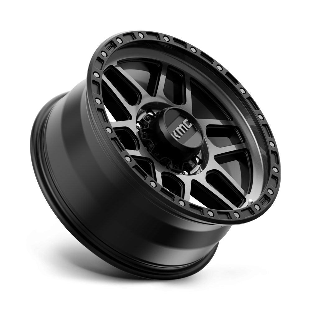 Felga aluminiowa KM544 MESA Satin Black W/ Gray Tint KMC - obrazek 2
