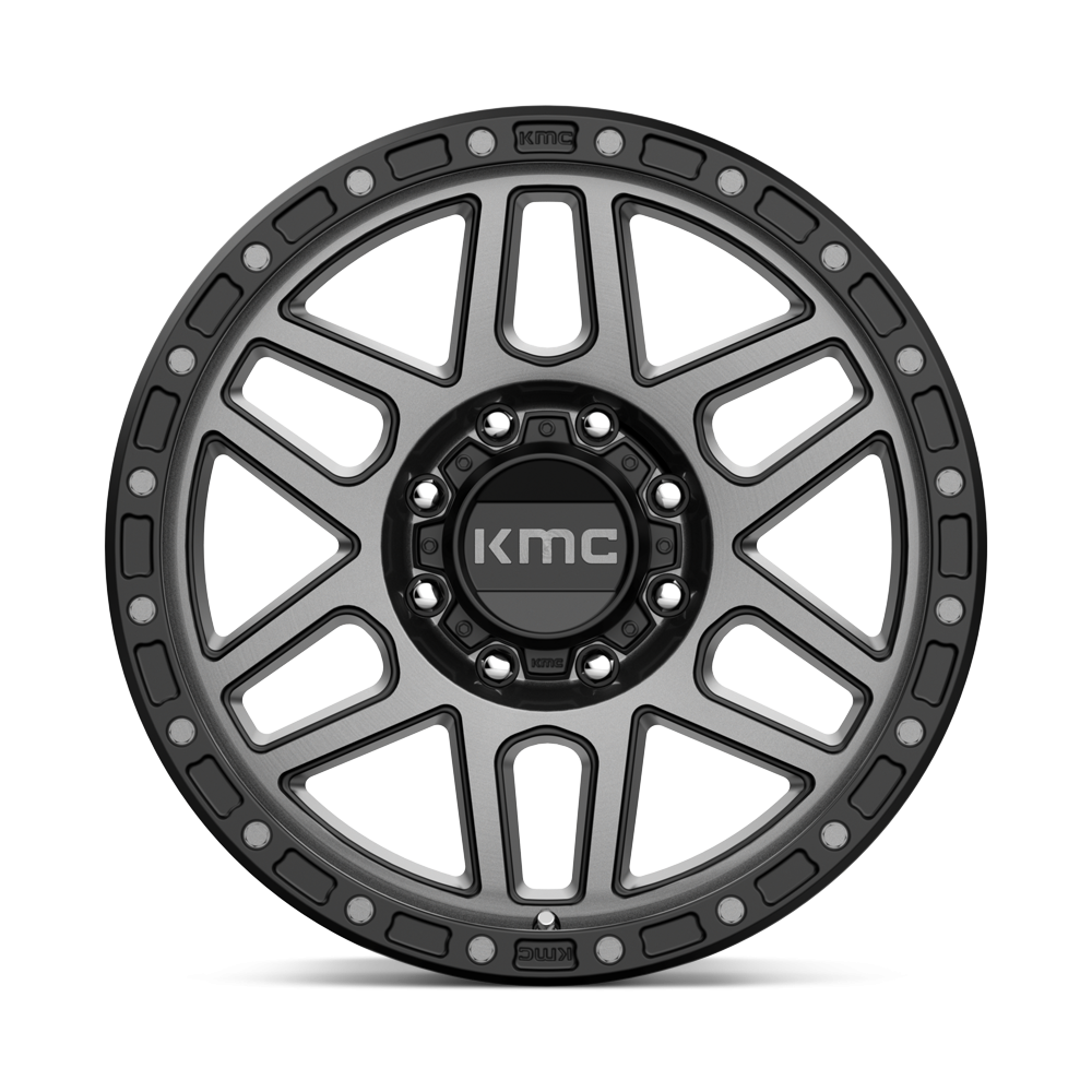 Felga aluminiowa KM544 MESA Satin Black W/ Gray Tint KMC - Image 2