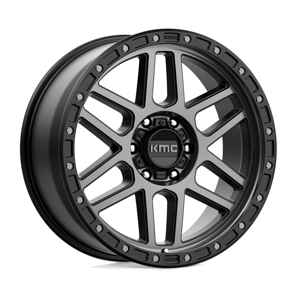 Felga aluminiowa KM544 MESA Satin Black W/ Gray Tint KMC