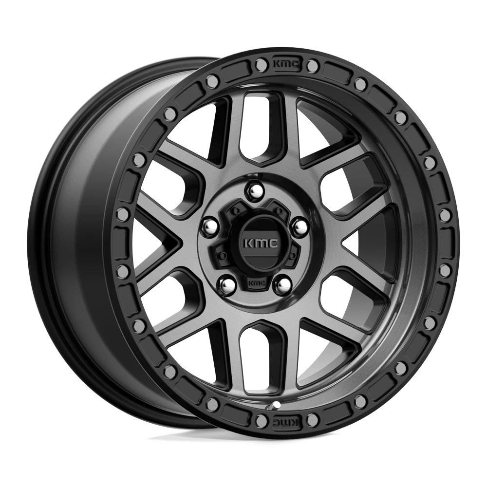 Felga aluminiowa KM544 Mesa Satin Black W/ Gray Tint KMC