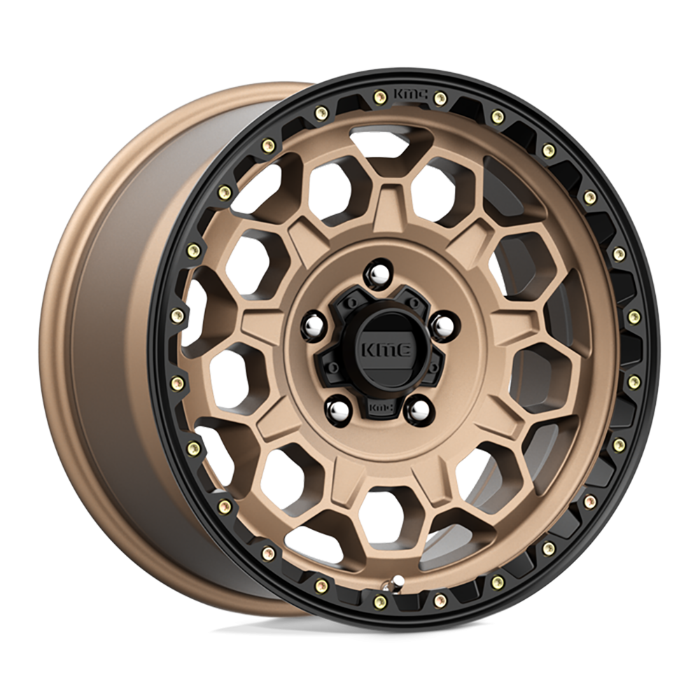 Felga aluminiowa KM545 Trek Matte Bronze W/ Black LIP KMC