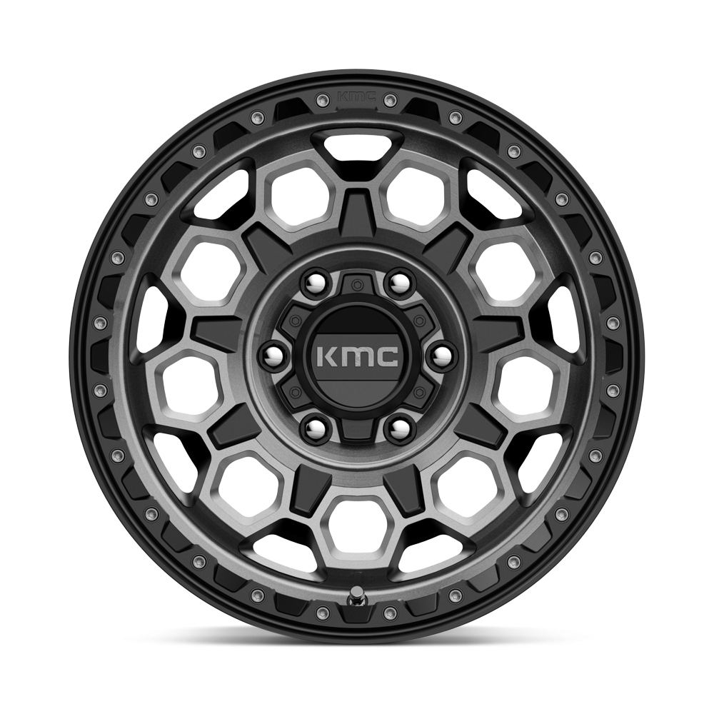Felga aluminiowa KM545 TREK Satin Black W/ Gray Tint KMC - Image 2