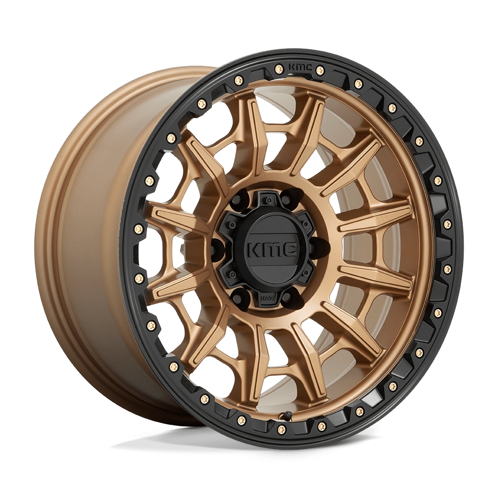 Felga aluminiowa KM547 CARNAGE Matte Bronze W/ Black Lip KMC