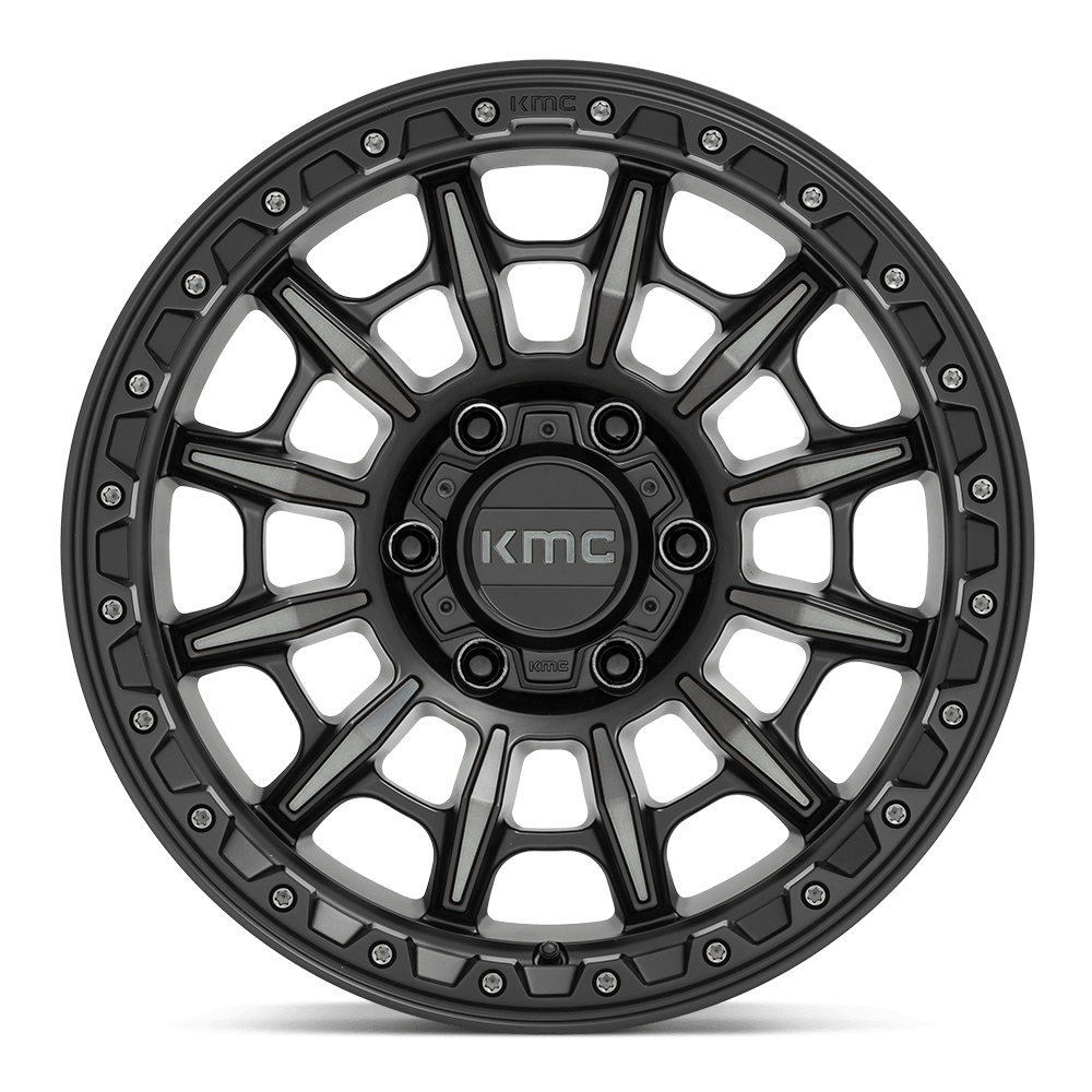 Felga aluminiowa KM547 CARNAGE Satin Black W/ Gray Tint KMC - obrazek 2