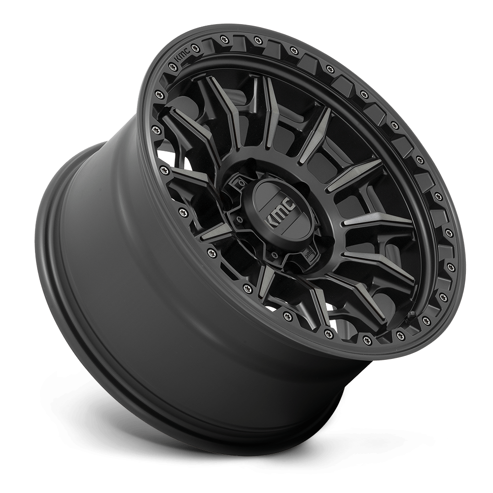 Felga aluminiowa KM547 CARNAGE Satin Black W/ Gray Tint KMC - obrazek 3