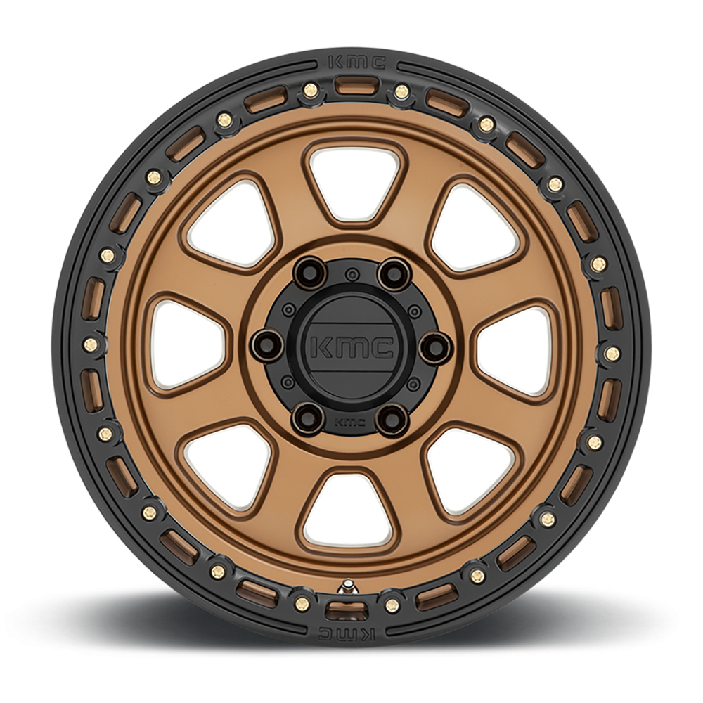 Felga aluminiowa KM548 Chase Matte Bronze W/ Black LIP KMC - Image 3
