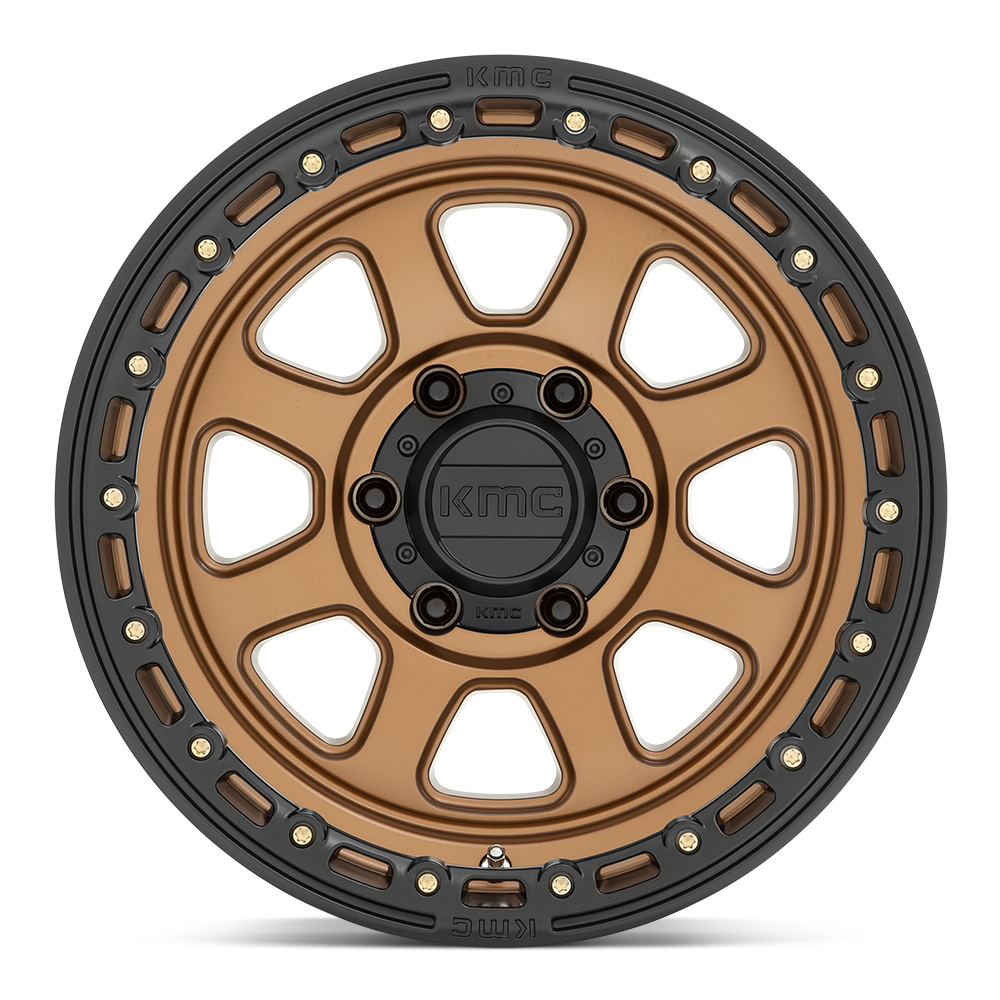 Felga aluminiowa KM548 CHASE Matte Bronze W/ Black Lip KMC - Image 2