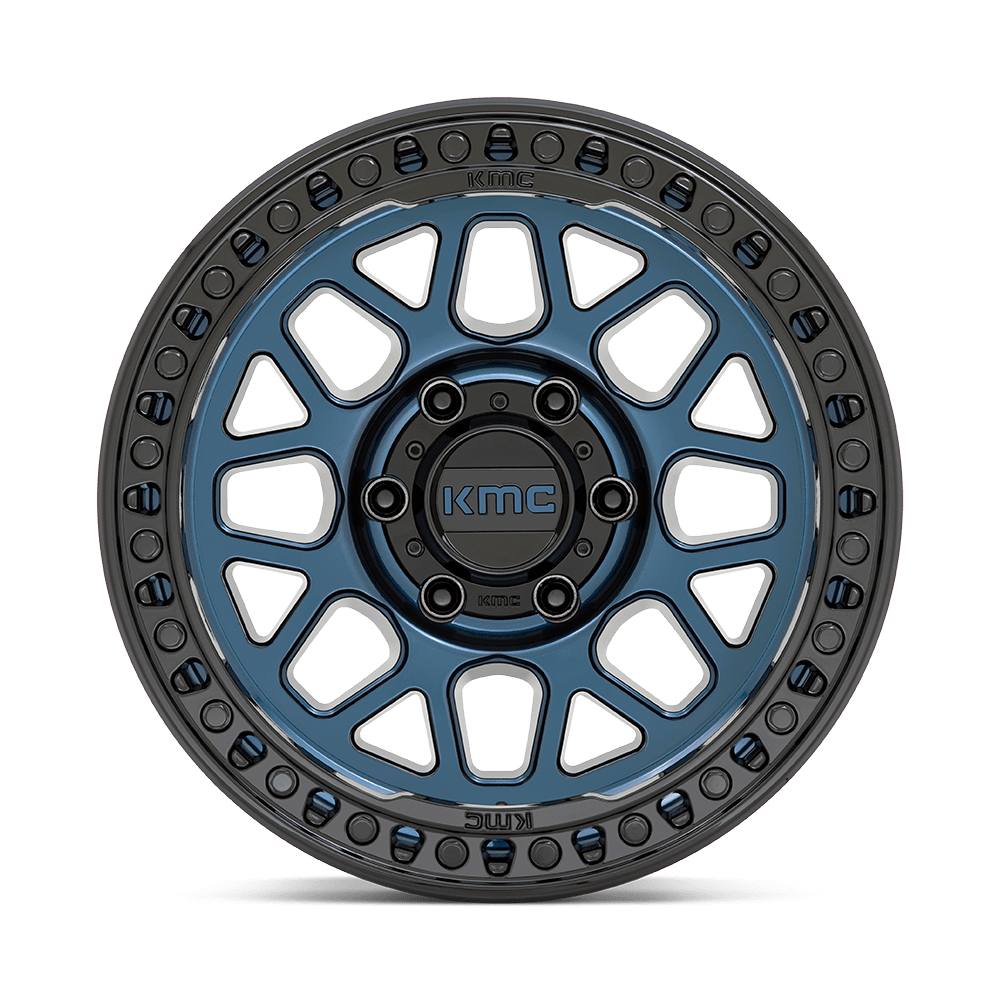 Felga aluminiowa KM549 GRS Midnight Blue W/ Gloss Black Lip KMC - obrazek 3