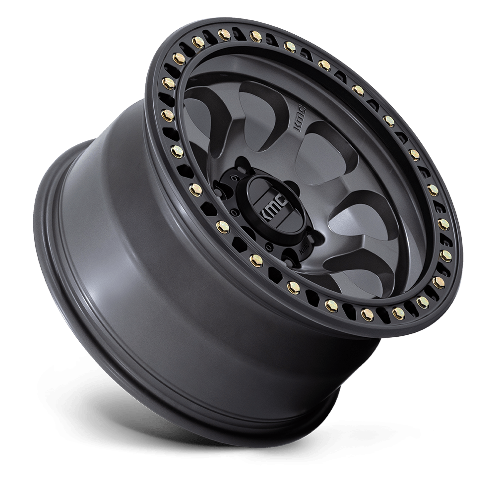 Felga aluminiowa KM550 RIOT SBL Anthracite W/ Satin Black Lip KMC - Image 2