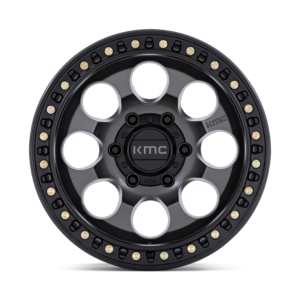 Felga aluminiowa KM550 RIOT SBL Anthracite W/ Satin Black Lip KMC - Image 3