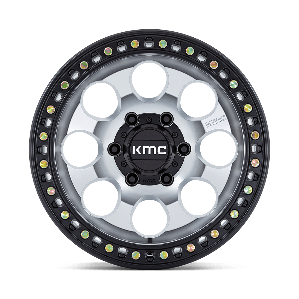 Felga aluminiowa KM550 RIOT SBL Machined W/ Satin Black Lip KMC - obrazek 2