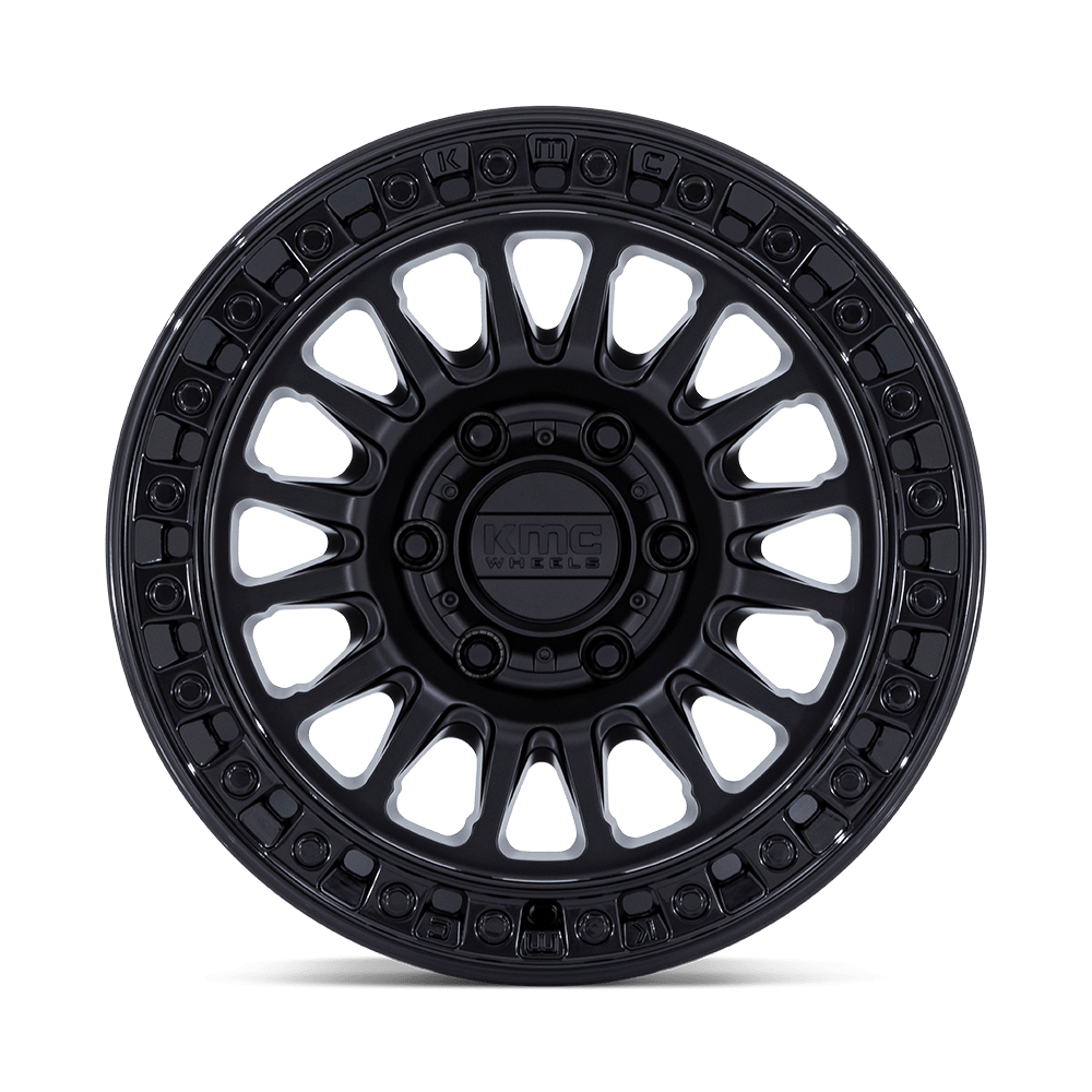 Felga aluminiowa KM552 IMS Matte Black W/ Gloss Black Lip KMC - Image 2