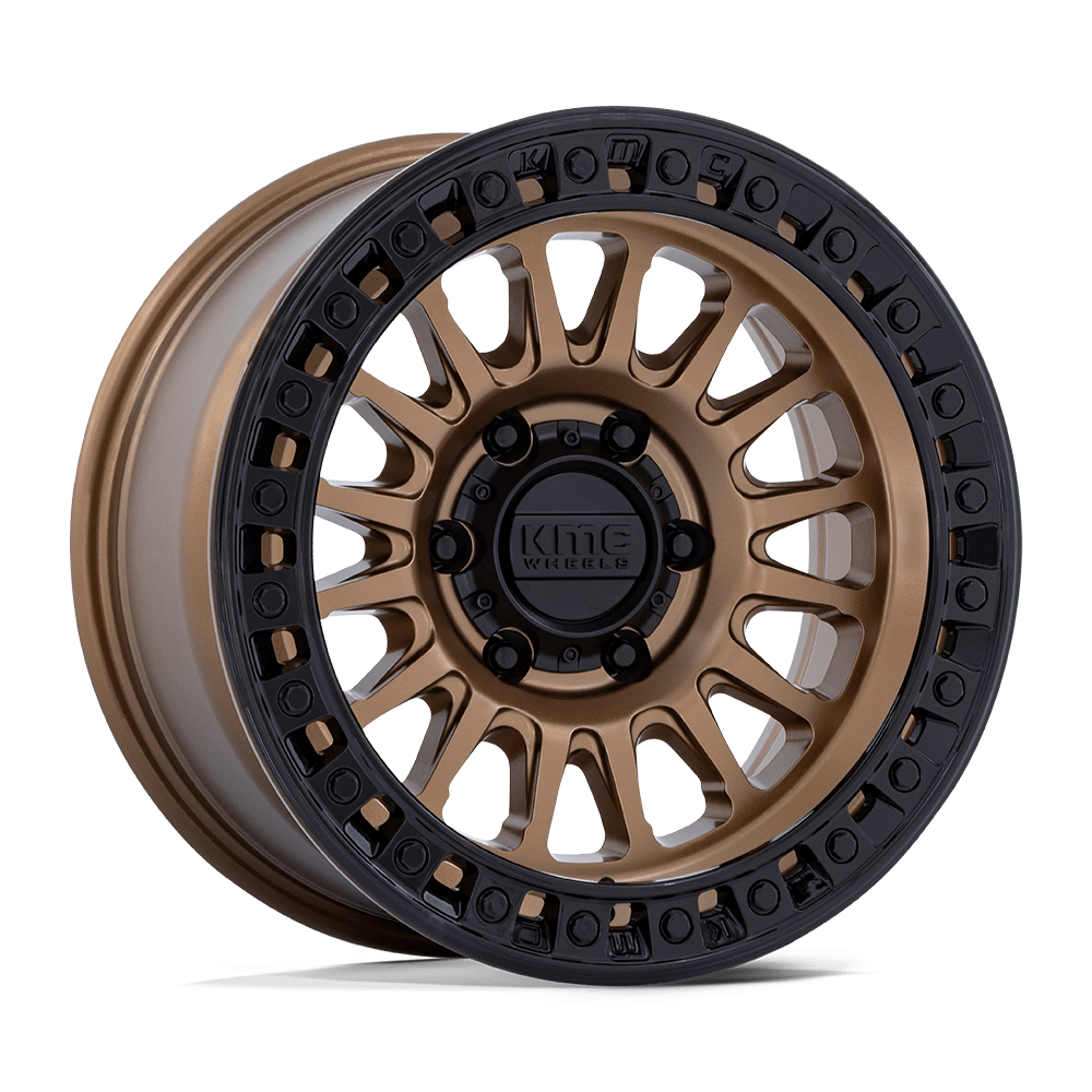 Felga aluminiowa KM552 IMS Matte Bronze W Gloss Black Lip KMC