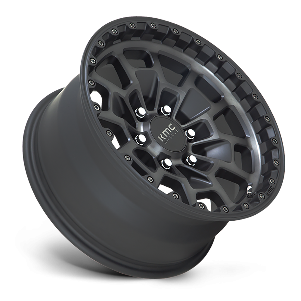 Felga aluminiowa KM718 Summit Satin Black W/ Gray Tint KMC - obrazek 2
