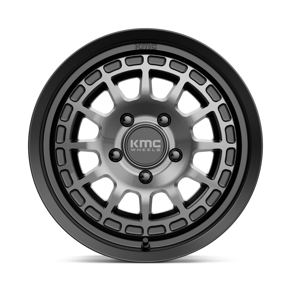 Felga aluminiowa KM719 CANYON Satin Black W/ Gray Tint KMC - Image 2