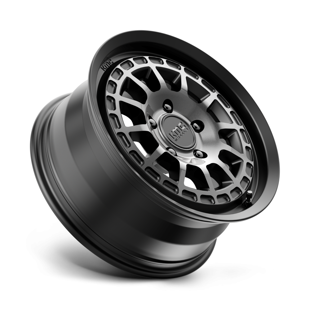 Felga aluminiowa KM719 CANYON Satin Black W/ Gray Tint KMC - Image 3