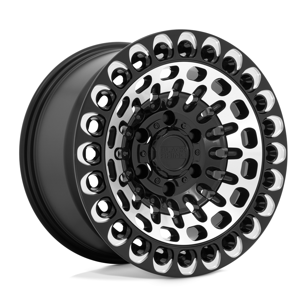 Felga aluminiowa LABYRINTH Gloss Black W/ Machined Face & Milling BLACK RHINO