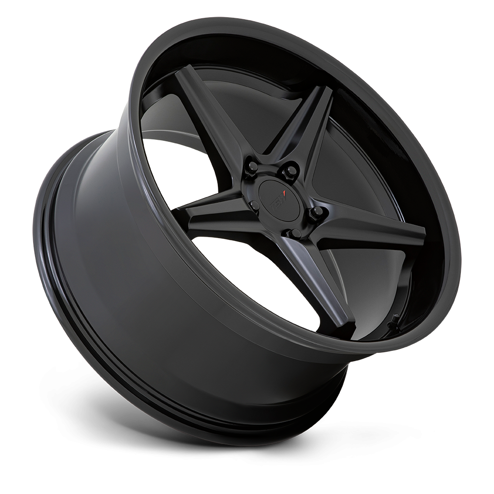 Felga aluminiowa LAUNCH Matte Black W/ Gloss Black Lip TSW - Image 2