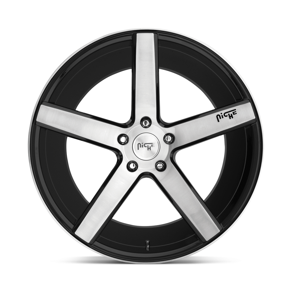 Felga aluminiowa M124 MILAN Gloss Black Brushed NICHE ROAD WHEELS - Image 3