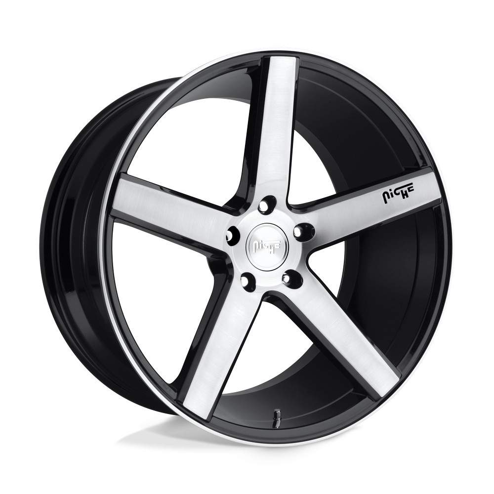 Felga aluminiowa M124 MILAN Gloss Black Brushed NICHE ROAD WHEELS