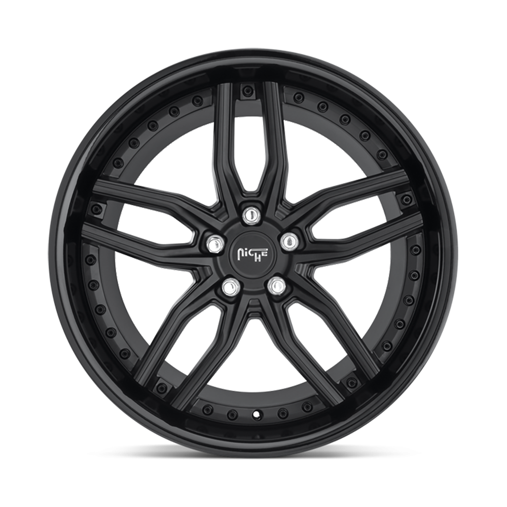 Felga aluminiowa M194 Methos Gloss Black Matte Black Niche Road Wheels - Image 3