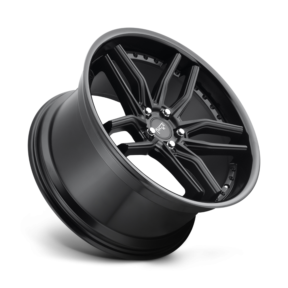 Felga aluminiowa M194 METHOS Gloss Black Matte Black NICHE ROAD WHEELS - obrazek 2