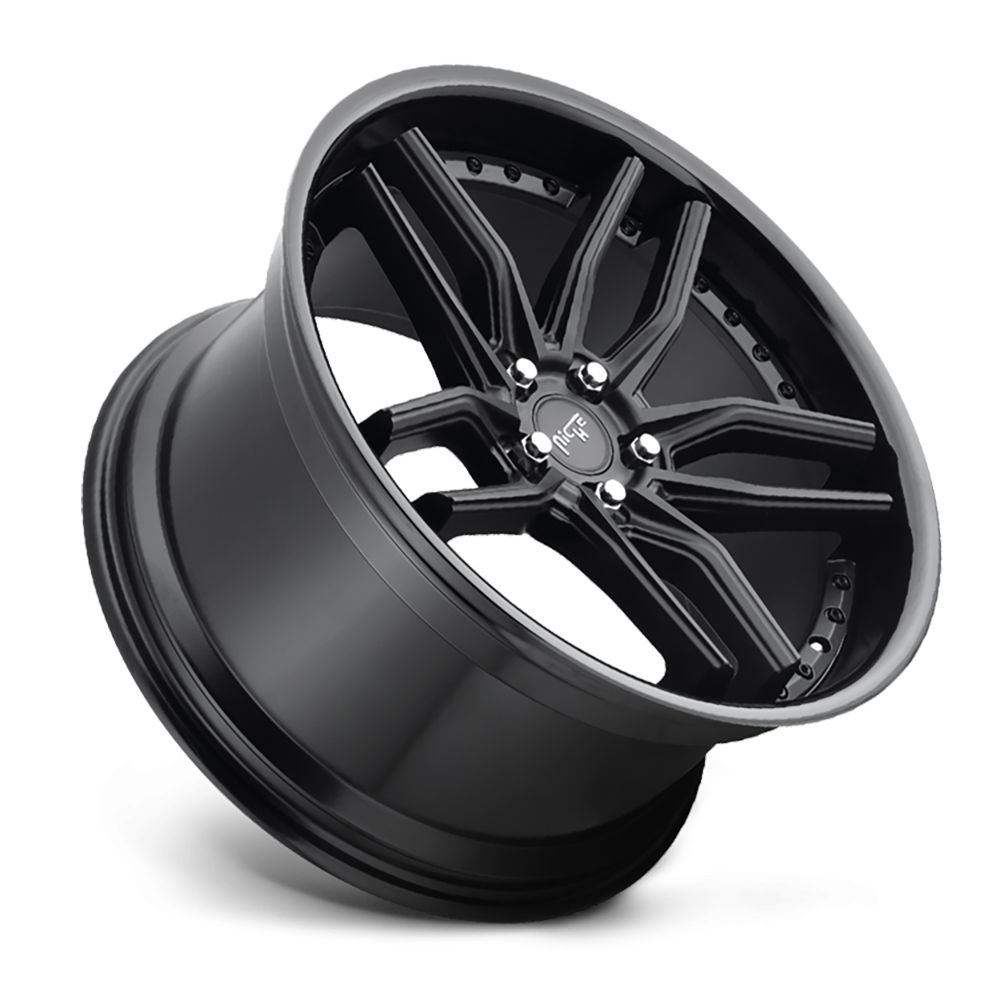 Felga aluminiowa M194 Methos Gloss Black Matte Black Niche Road Wheels - Image 2