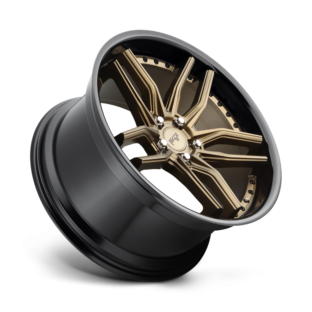Felga aluminiowa M195 METHOS Matte Bronze Black Bead Ring NICHE ROAD WHEELS - Image 2