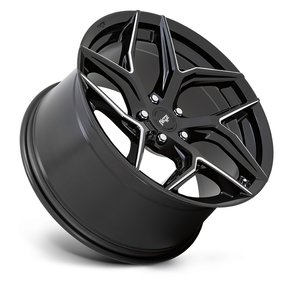 Felga aluminiowa M266 TORSION Gloss Black Milled NICHE ROAD WHEELS - obrazek 2