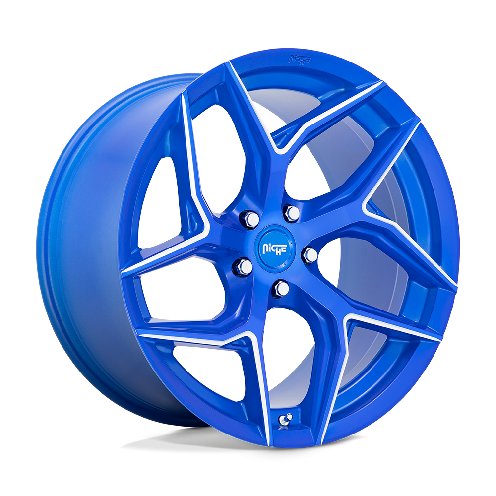 Felga aluminiowa M268 TORSION Anodized Blue Milled NICHE ROAD WHEELS