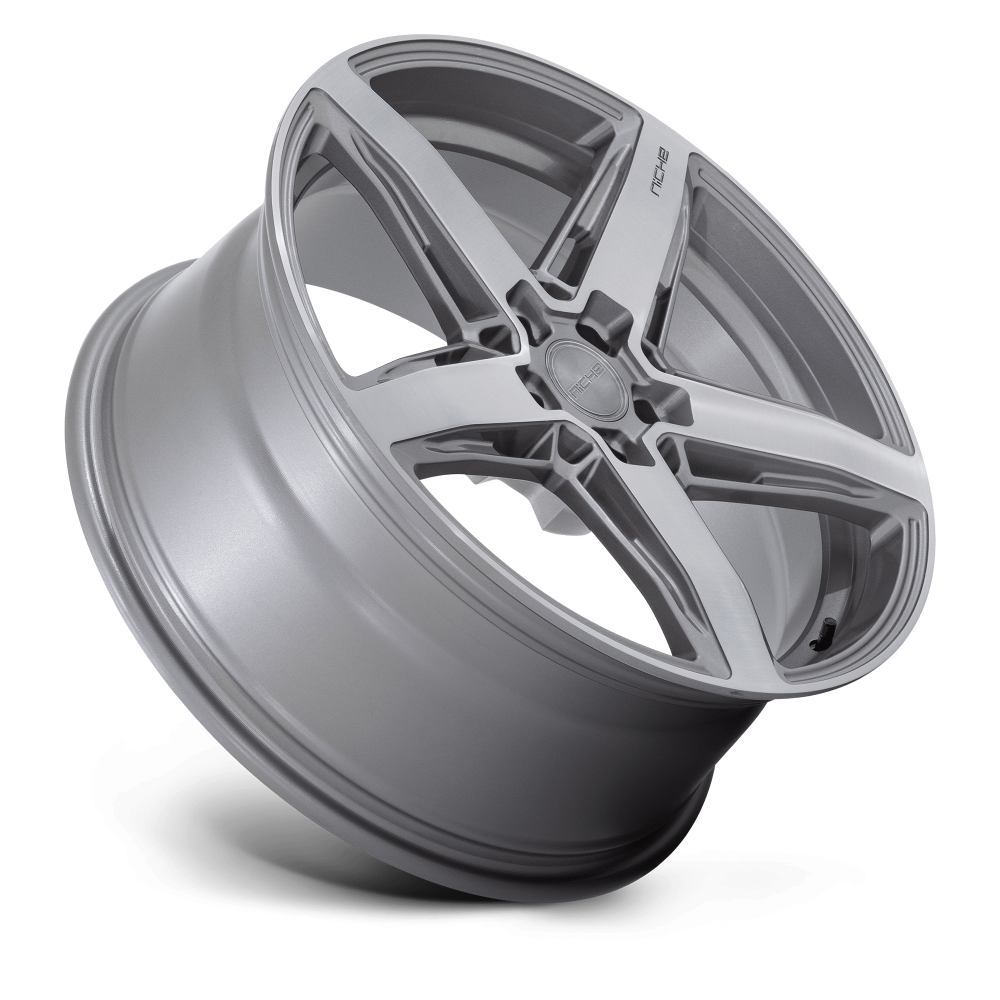 Felga aluminiowa M270 TERAMO Anthracite Brushed Face Tint Clear NICHE ROAD WHEELS - obrazek 2