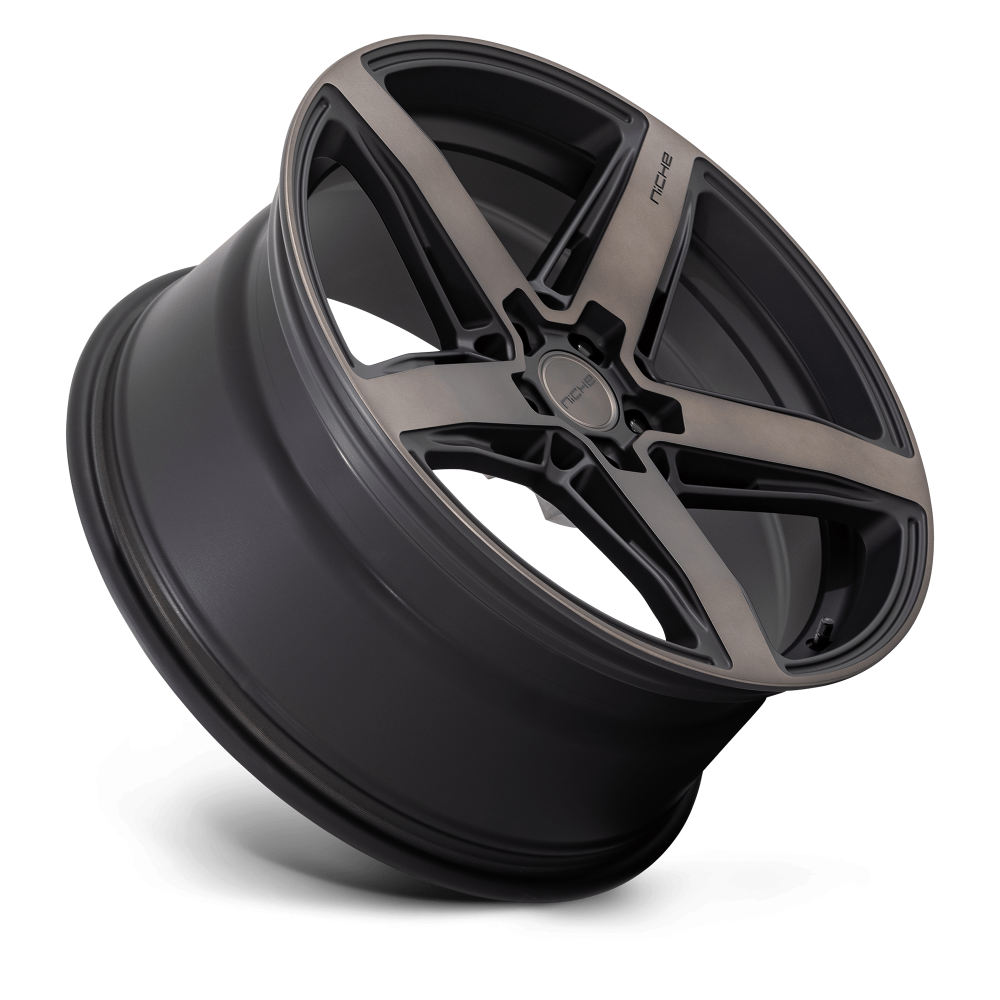 Felga aluminiowa M271 TERAMO Matte Black W/ Double Dark Tint Face NICHE ROAD WHEELS - Image 2