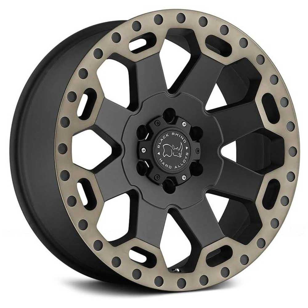 Felga aluminiowa Matte Black/Machine Dark Warlord Black Rhino - obrazek 2