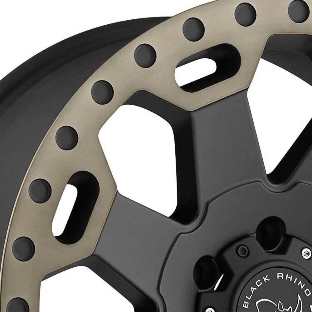 Felga aluminiowa Matte Black/Machine Dark Warlord Black Rhino - obrazek 3