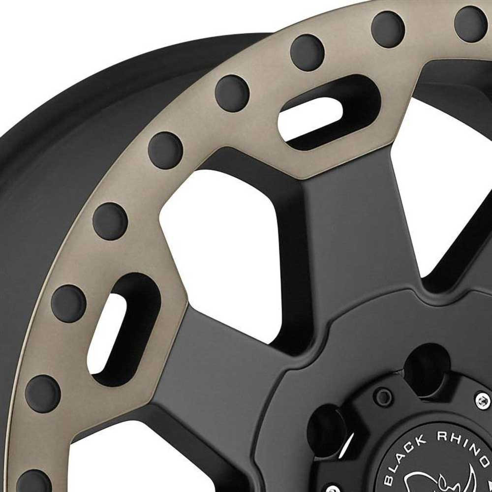 Felga aluminiowa Matte Black/Machined Dark Warlord Black Rhino - Image 3