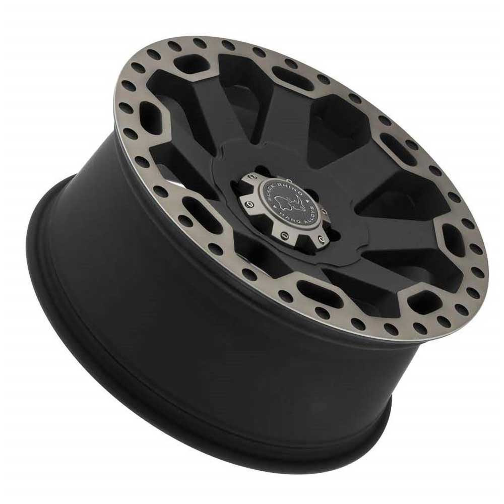 Felga aluminiowa Matte Black/Machined Dark Warlord Black Rhino - obrazek 2