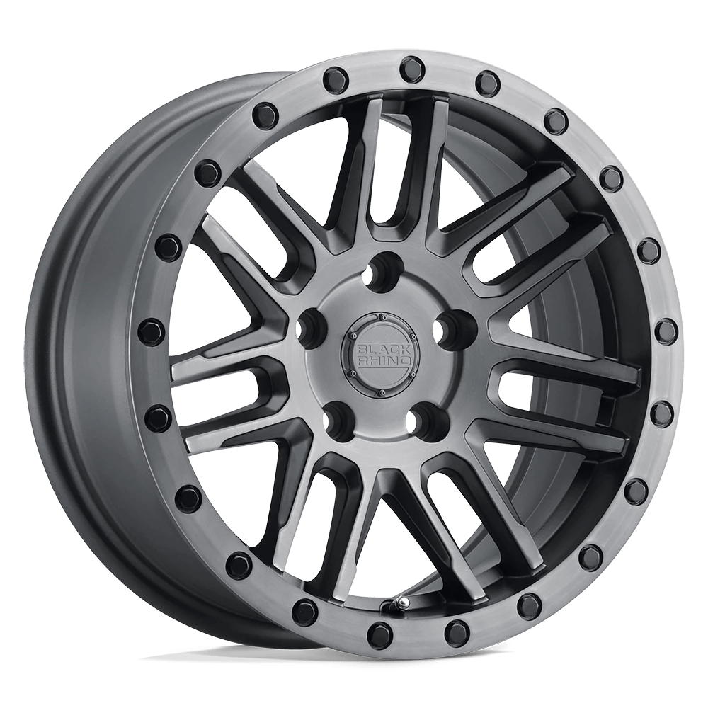 Felga aluminiowa Matte Brushed Gunmetal W/ Black Bolts Arches Black Rhino