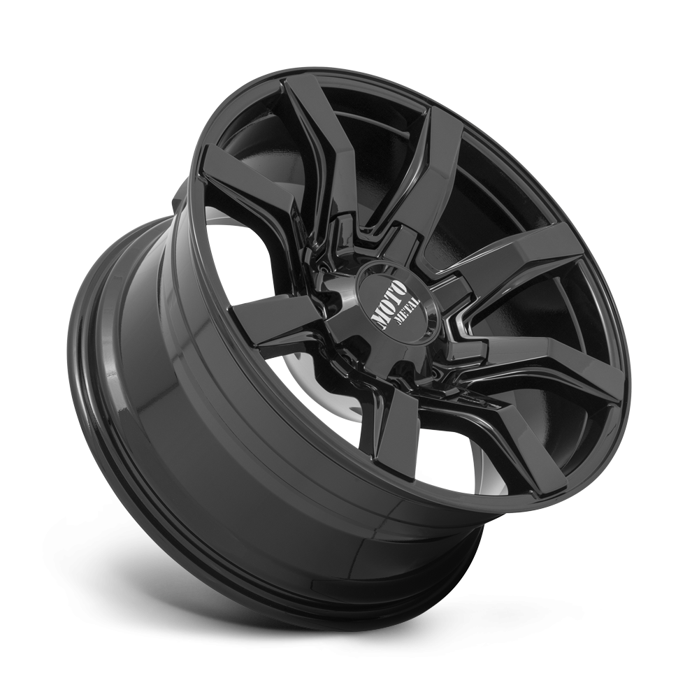 Felga aluminiowa MO804 SPIDER Gloss Black MOTO METAL - obrazek 2