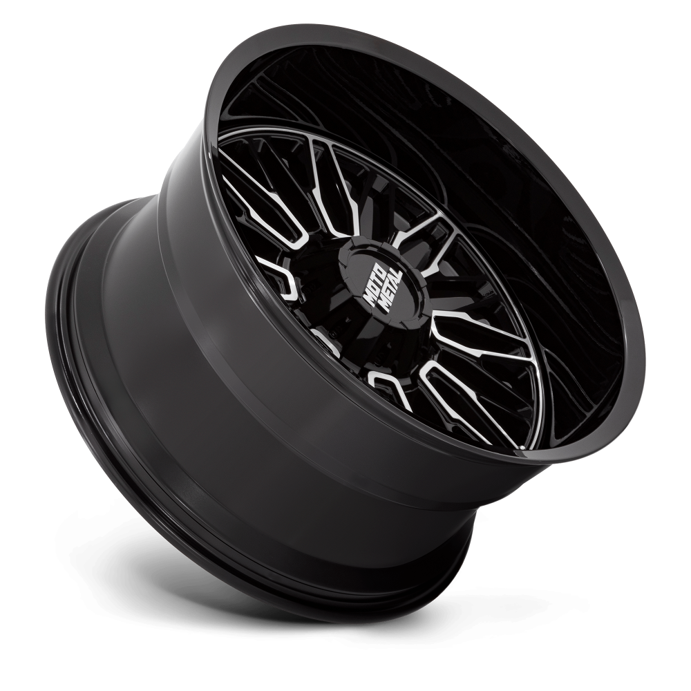 Felga aluminiowa MO809 STINGER Gloss Black Machined MOTO METAL - obrazek 2