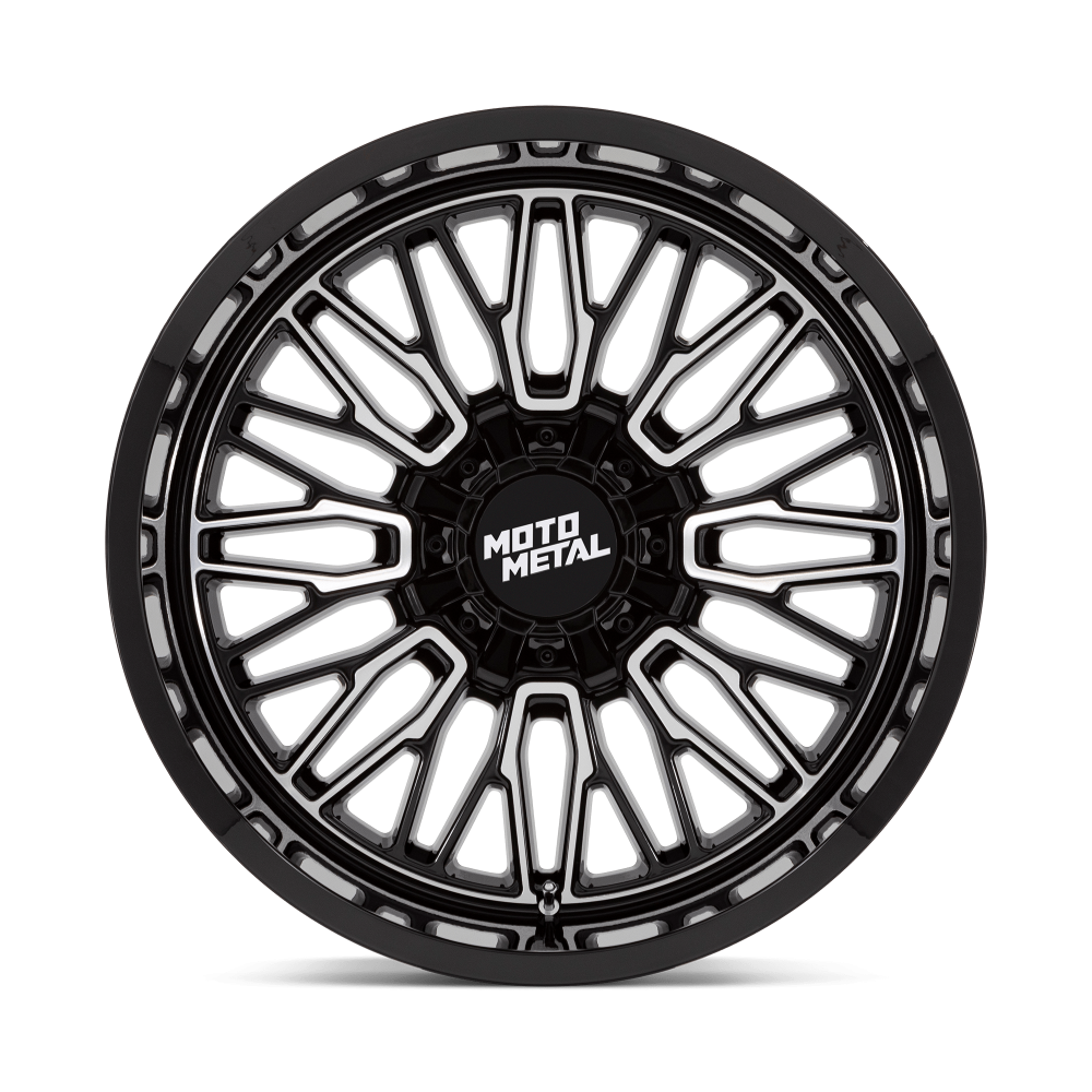 Felga aluminiowa MO809 STINGER Gloss Black Machined MOTO METAL - obrazek 4