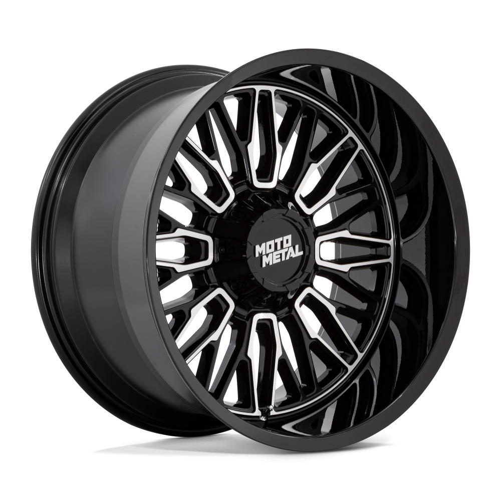 Felga aluminiowa MO809 STINGER Gloss Black Machined MOTO METAL
