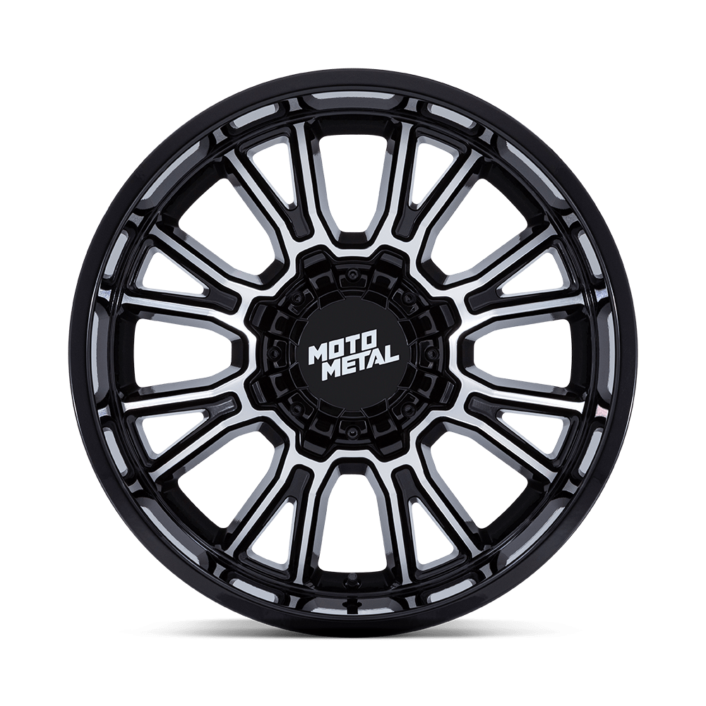 Felga aluminiowa MO810 LEGACY Gloss Black Machined MOTO METAL - obrazek 2