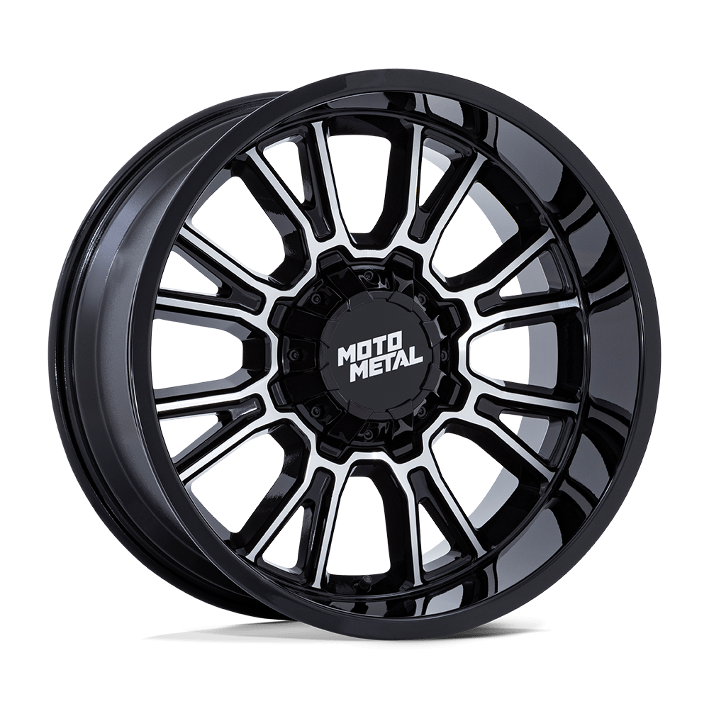 Felga aluminiowa MO810 LEGACY Gloss Black Machined MOTO METAL