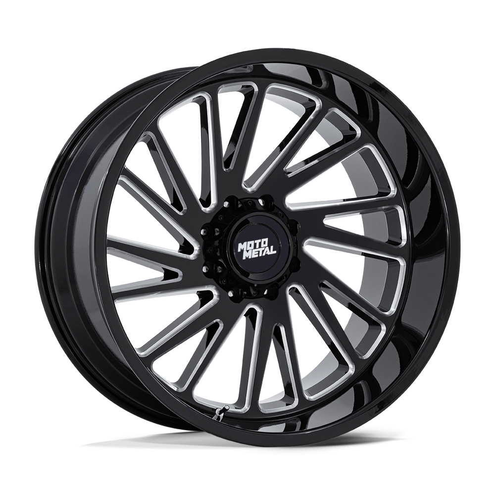 Felga aluminiowa MO811 COMBAT Gloss Black Milled MOTO METAL