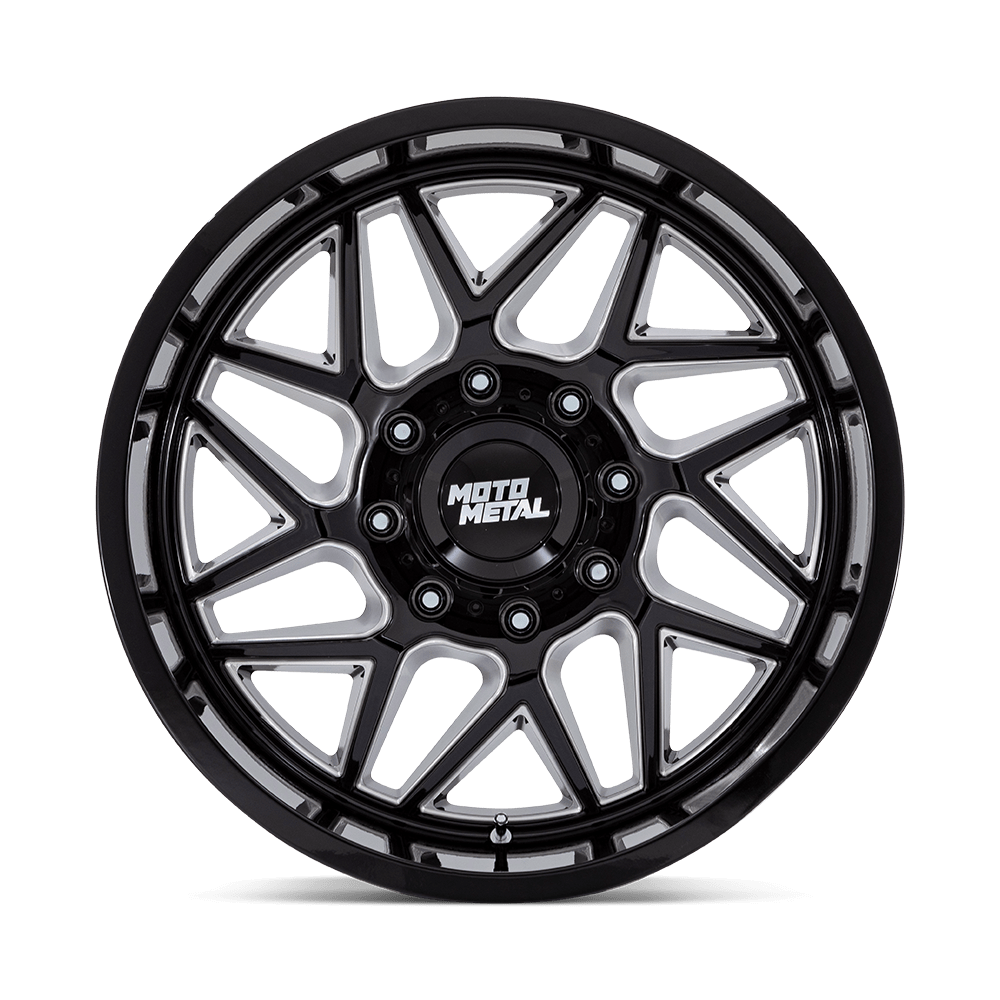 Felga aluminiowa MO812 TURBINE Gloss Black Milled MOTO METAL - Image 3