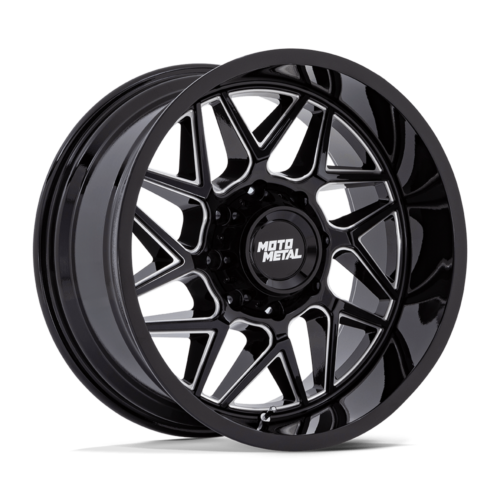Felga aluminiowa MO812 TURBINE Gloss Black Milled MOTO METAL