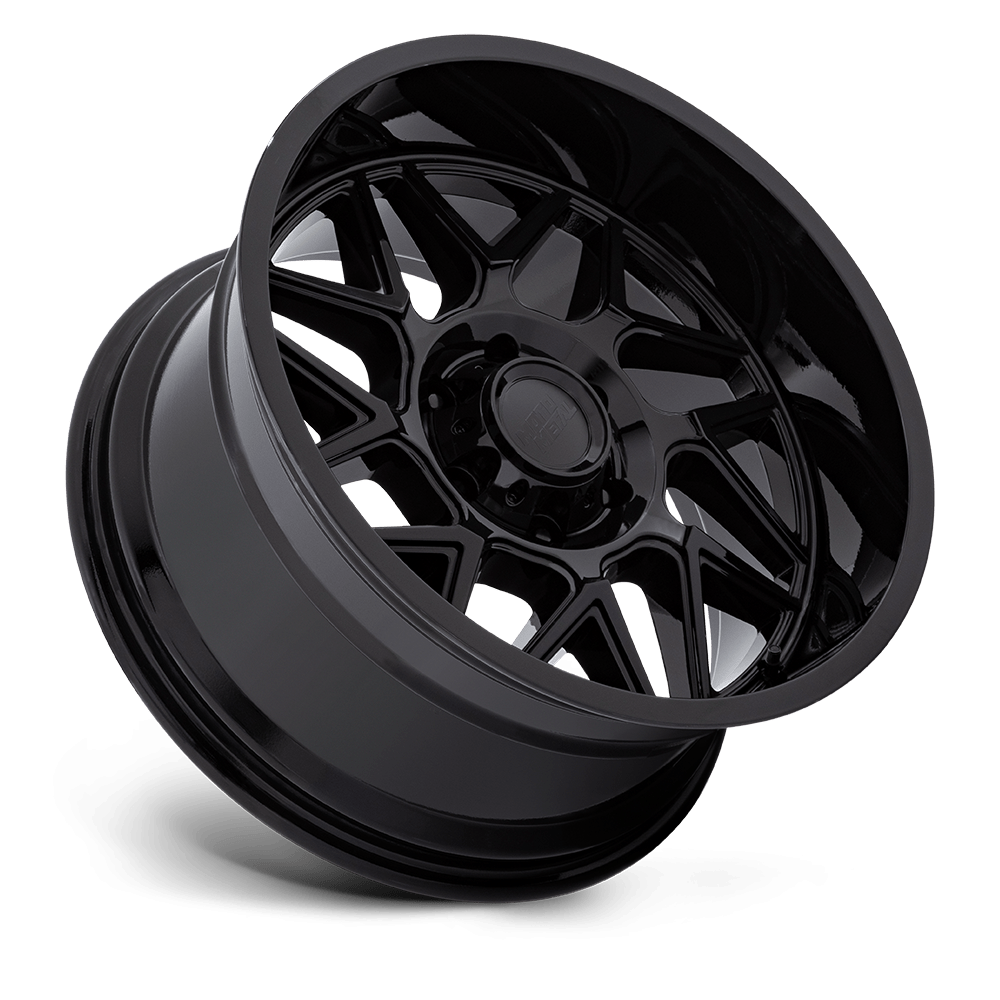 Felga aluminiowa MO812 TURBINE Gloss Black MOTO METAL - obrazek 2